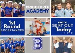 First Round Acceptances were sent out today! 